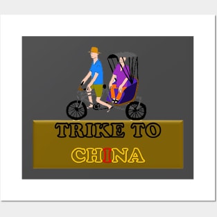 Trike China - Three - Wheeled Cycle Posters and Art